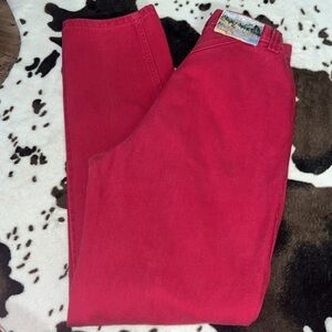🚨‼️VINTAGE WOMENS RED ROCKIES DENIM JEANS‼️🚨